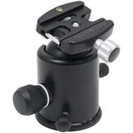 Kirk BH-1 Ballhead with Quick Release, Supports 50 lbs (22.6kg)