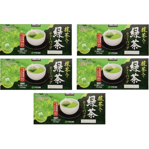  Kirkland Ito En Matcha Blend Japanese Green Tea, 1.5g tea bags, 500 Count