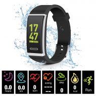 Kirlor Fitness Tracker, Waterproof Color Screen Smart Bracelet with Heart Rate Blood Pressure Monitor,Smart Watch Pedometer Activity Tracker Bluetooth for Android & iOS