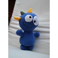 Kirpito Monster Crochet Toy - Amphibolo the Monster