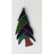 KirstenskreationzArt Stained Glass Redwood Tree Suncatchers-Tree Suncatchers-Redwood Trees-Tree-Stained Glass Redwood Tree