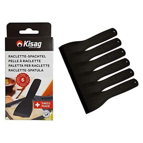  [아마존베스트]Kisag, Raclette Spatula 6-Piece Polyamide 0189KI