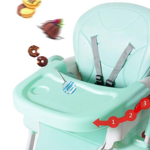  Kiss idbaby kiss idbaby Adjustable Baby Highchair Feeding Chair Booster Travel Foldable Portable
