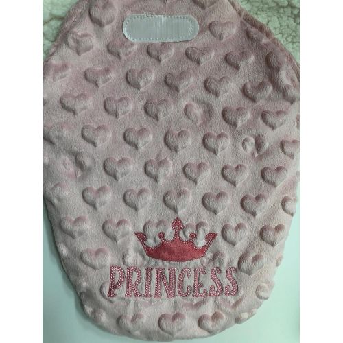  KissBaby Baby Kiss Super Soft Pink Heart Princess Swaddle Blanket 0-3 month
