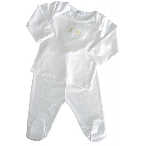  Kissy Kissy Unisex-Baby Infant Hatchlings Footed Pant Set