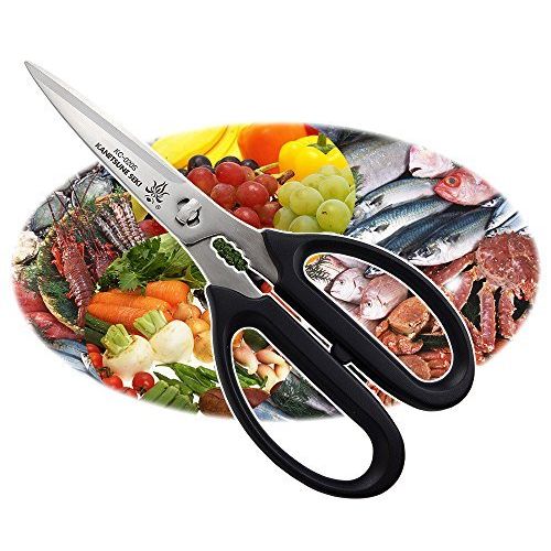  KitaTadashi KANETUNE kitchen scissors removable black KC-020S