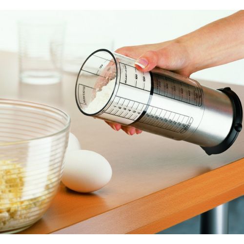  Kitchen Art Fox Run KitchenArt Pro 2 Cup Adjust-A-Cup Dry Liquid Measuring Standard & Metric