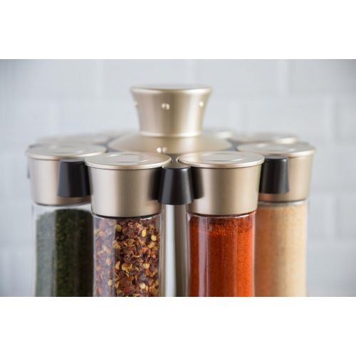  Kitchen Art KitchenArt 80070 Elite Auto-Measure Spice Professional, Satin