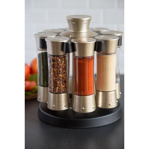  Kitchen Art KitchenArt 80070 Elite Auto-Measure Spice Professional, Satin