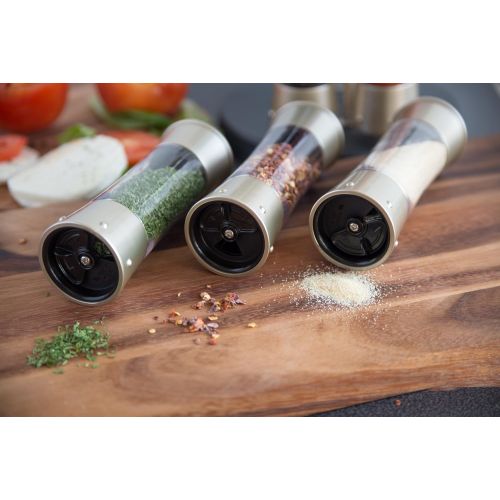  Kitchen Art KitchenArt 80070 Elite Auto-Measure Spice Professional, Satin