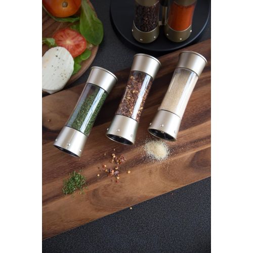  Kitchen Art KitchenArt 80070 Elite Auto-Measure Spice Professional, Satin
