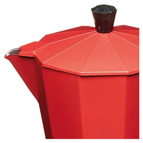  Kitchen Craft LeXpress Espressokocher 6 Tassen Rot