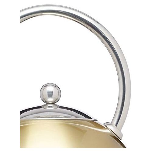  Kitchen Craft Le Xpress Induktionstauglichen The Cooker, 1.8Litre Whistling KettleBrass Finish