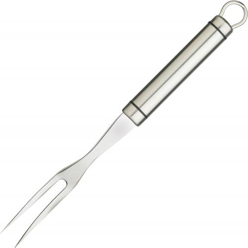  Kitchen Craft Professional Stainless Steel Short Oval Handled Small Meat Fork