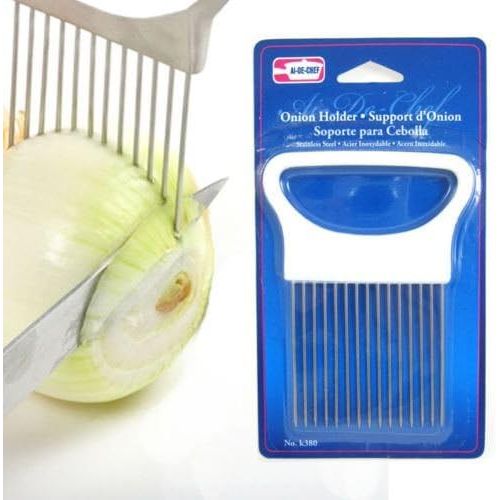  [아마존베스트]Kitchen Tools & Gadgets ADC-Onion Holder Slicing Guide-Tomatos Too-Quilling Tool-Stainless Steel Prongs