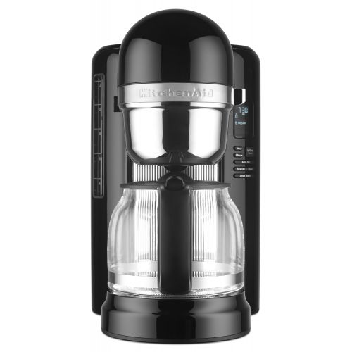 키친에이드 KitchenAid 12 Cup Coffee Maker with One Touch Brewing, White (KCM1204WH)