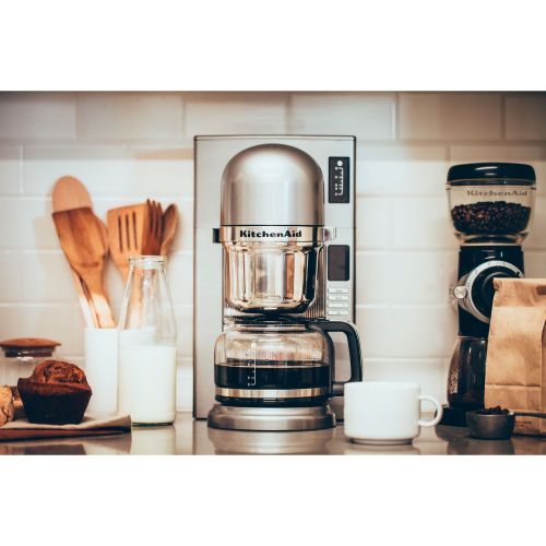 키친에이드 키친에이드 커스텀 커피 브루어 KitchenAid Custom Pour Over Coffee Brewer, Contour Silver (KCM0802CU)