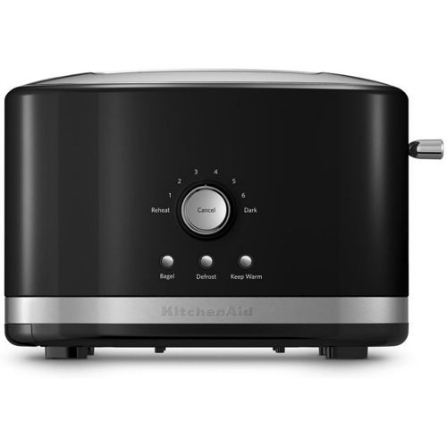 키친에이드 KitchenAid 2-Slice Toaster with High Lift Lever Onyx Black (KMT2116OB)