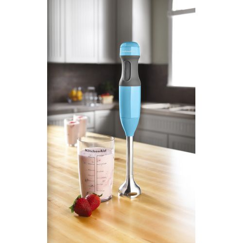 키친에이드 KitchenAid 2-Speed Hand Blender, Crystal Blue (KHB1231CL)