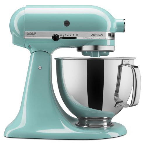 키친에이드 KitchenAid Artisan Series 5 Quart Tilt-Head Stand Mixer, Blue Willow (KSM150PSBW)