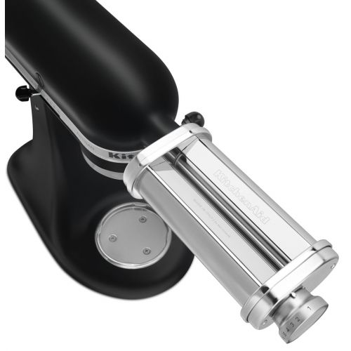 키친에이드 KitchenAid Artisan Series 5 Quart Tilt-Head Stand Mixer, Black Matte (KSM150PSBM)