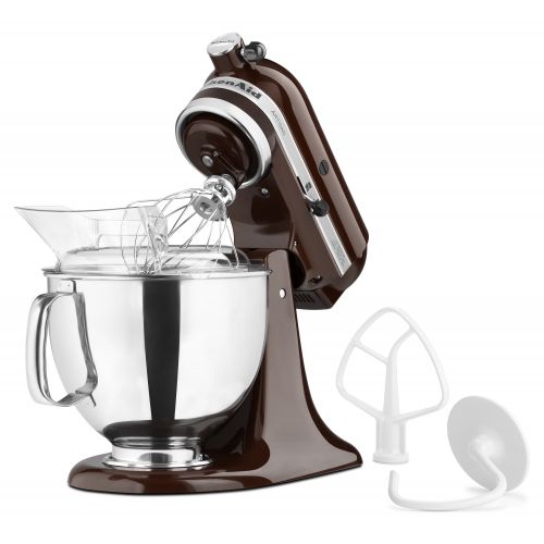 키친에이드 KitchenAid KSM150PSFG Artisan Series 5 Quart Tilt-Head Stand Mixer, Matte Gray