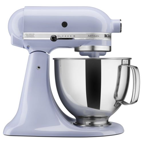 키친에이드 KitchenAid Artisan Series 5 Quart Tilt-Head Stand Mixer, Lavender Cream (KSM150PSLR)