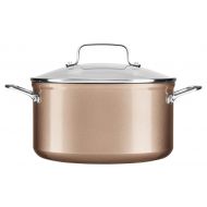 KitchenAid Kitchenaid Hard Anodized Nonstick 6.0-Quart Low Casserole With Lid, Toffee Delight (Kc3H160Lctz)