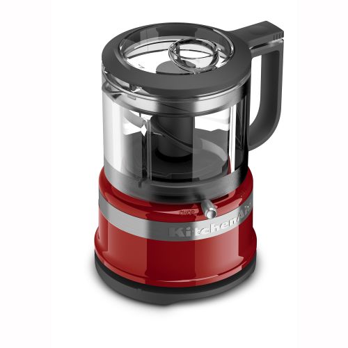 키친에이드 KitchenAid 3.5 Cup Mini Food Processor, Red (KFC3516ER)