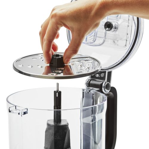 키친에이드 KitchenAid 7-Cup Food Processor, Contour Silver (KFP0718CU)