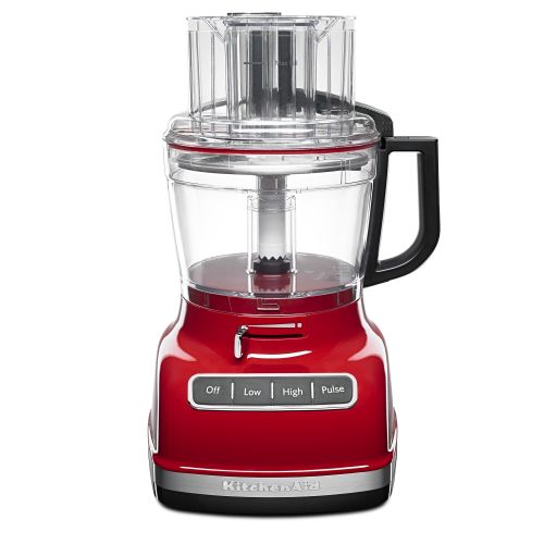 키친에이드 KitchenAid 11-Cup Food Processor with ExactSlice System Contour Silver (KFP1133CU)