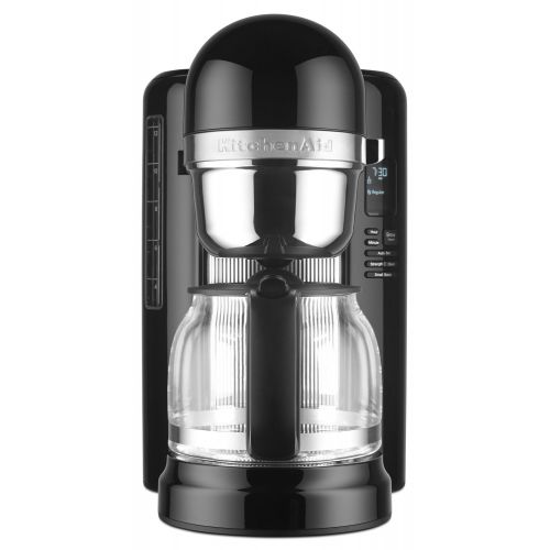 키친에이드 KitchenAid 12 Cup Coffee Maker with One Touch Brewing, White (KCM1204WH)