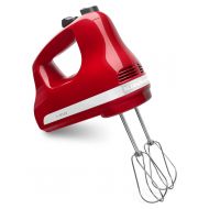 KitchenAid 5-Speed Ultra Power Hand Mixer, Empire Red (KHM512ER)