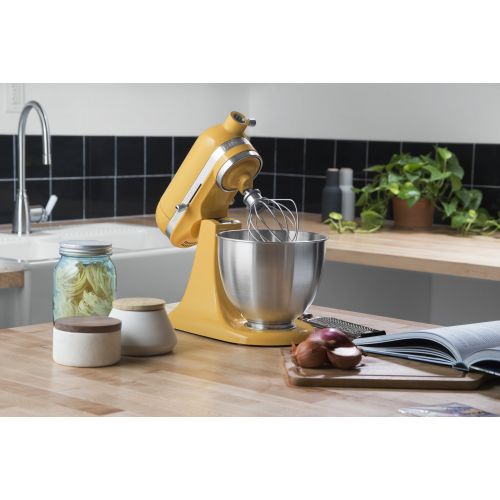 키친에이드 KitchenAid Artisan Mini 3.5 Quart Tilt-Head Stand Mixer, Hot Sauce (KSM3311XHT)