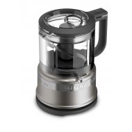[아마존베스트]KitchenAid 3.5 Cup Mini Food Processor - Cocoa Silver - Closeout