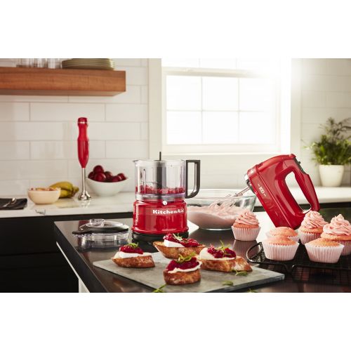 키친에이드 KitchenAid 3.5 Cup Mini Food Processor - Cocoa Silver - Closeout