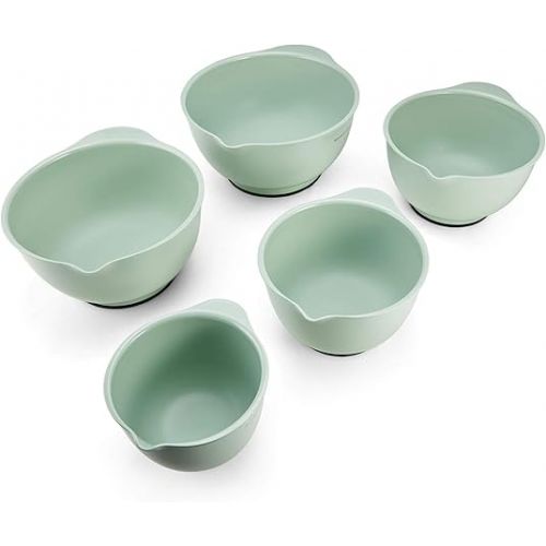 키친에이드 KitchenAid - KE178OSPIA KitchenAid Classic Mixing Bowls, Set of 5, Pistachio