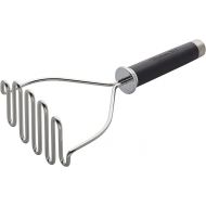 KitchenAid Gourmet Stainless Steel Wire Masher, 10.24-Inch, Black