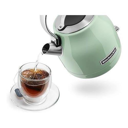 키친에이드 KitchenAid KEK1222PT 1.25-Liter Electric Kettle - Pistachio