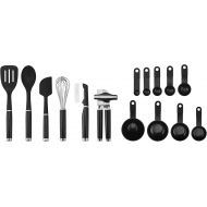 KitchenAid Classic Tool and Gadget Set, 15-Piece, Black