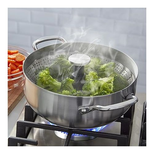 키친에이드 KitchenAid Universal Steamer Basket, 10-Inch, Stainless Steel