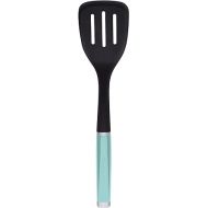 KitchenAid Classic Nylon Slotted Turner, 13.66-Inch, Aqua Sky