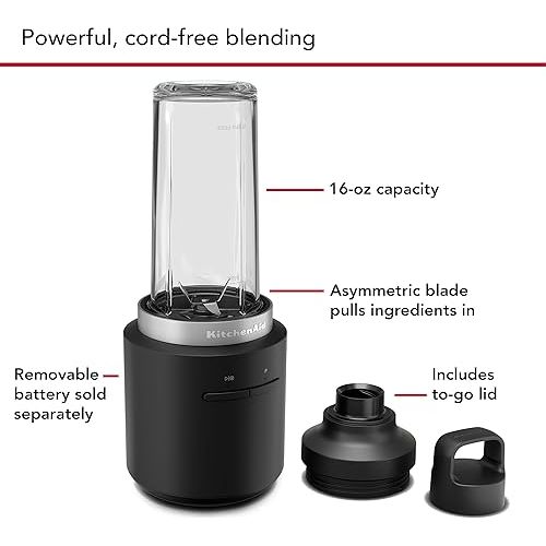 키친에이드 KitchenAid Go™ Cordless Personal Blender - battery included, KSBR256