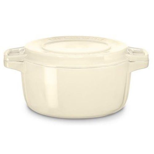 키친에이드 Kitchenaid Gussbrater, Gusseisen, beige, 24 cm