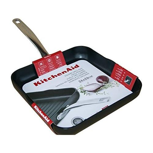 키친에이드 Kitchenaid Grillpfanne, 26 x 26 cm statt 99,- EUR