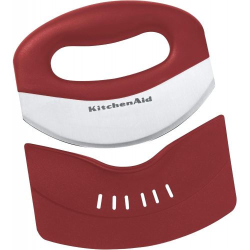 키친에이드 KitchenAid Wiegemesser, rot, Edelstahl, red, 14 x 3.8 x 15.5 cm