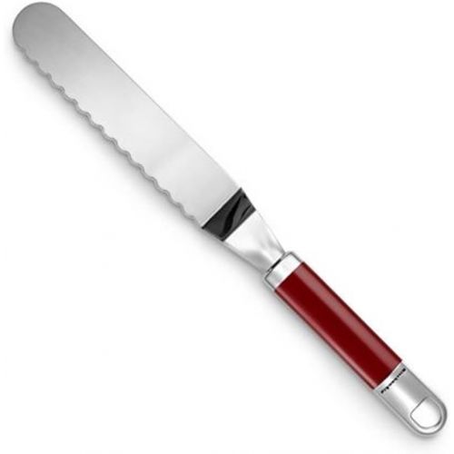 키친에이드 KitchenAid Tortenpalette, Edelstahl, empire rot, 22x6x29 cm