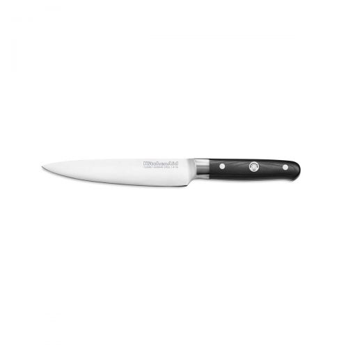 키친에이드 Kitchenaid Schinkenmesser, Edelstahl, Silber-schwarz, 15 x 5 x 2 cm