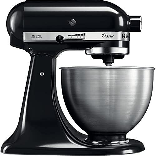 키친에이드 KitchenAid CLASSIC 4,3 L-Kuechenmaschinen mit kippbarem Motorkopf, 4.3 L, schwarz