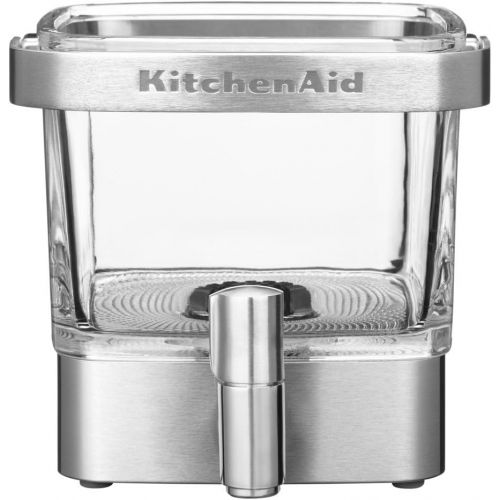 키친에이드 KitchenAid 5KCM4212SX Cold-BrewKaffeebereiter, Rostfreier Stahl, Silber